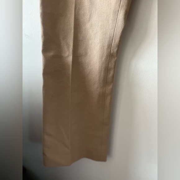 FRAME Le Crop Mini Boot Tan Trousers - Picture 12 of 13